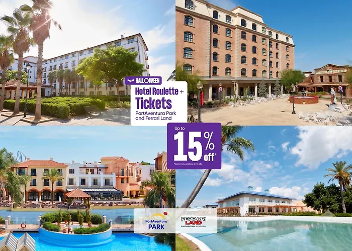 Portaventura Hotel Roulette - Includes Unlimited Access To Portaventura Park & 1 Access To Ferrari Land
